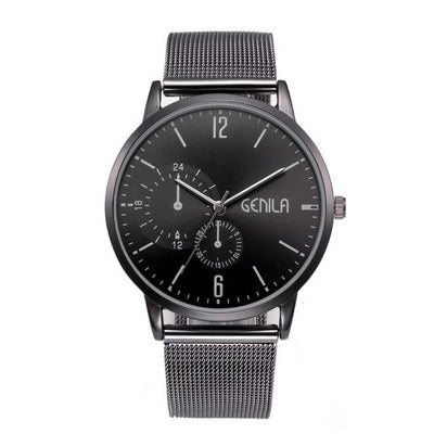 New Relogio Masculino High-End Simple Fashion Watches Men Classic Wristwatch Quartz Luxury Stainless Steel Watch erkek kol saati