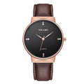 2019 Relogio Masculino YOLAKO Men Casual Quartz Leather Band Newv Strap Watch Analog Wristwatches Montre Homme Reloj Hombre saat