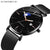 Watches Men Fashion Simple Luxury Stainless Steel Relogio With Luminous Small Dial Wristwatch Reloj Quartz Zegarek Meski Watch