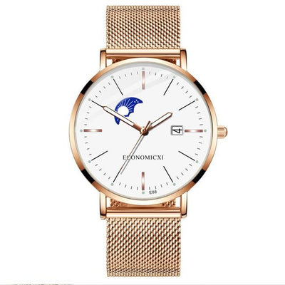 Watches Men Fashion Simple Luxury Stainless Steel Relogio With Luminous Small Dial Wristwatch Reloj Quartz Zegarek Meski Watch