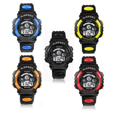 2018 Best Sell Watch Men Fashion Waterproof Mens Boy's Digital LED Quartz Alarm Date Sports WristWatch relogio masculino reloj